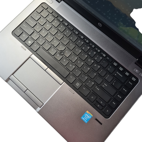 HP EliteBook 840 G1 14" Laptop Grey Silver touch screen Intel Core i7 RAM 8GB - Picture 3 of 11